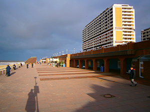 Westerland Strand und Haus