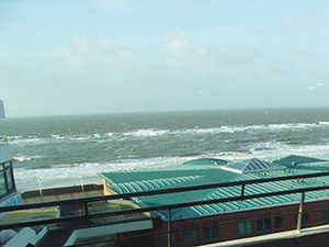 Blick aus dem Fenster